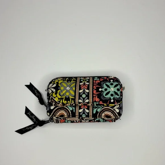 Vera Bradley Floral Patterned Crossbody Mini Bag with Chain Strap - Picture 7 of 12